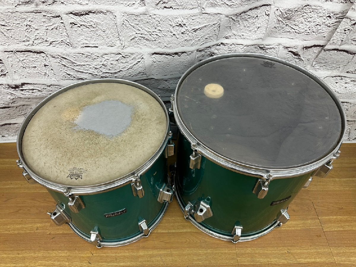 □t2705　中古★Pearl　パール　PRESIDENT6点+タム2点　ドラムセット　【2個口発送】_画像3