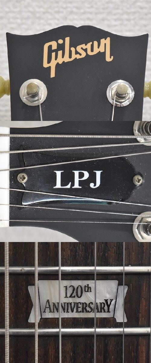 Σ2148 中古 Gibson USA LPJ 120th ANNIVERSARY ギブソン エレキギター ＃140025721の画像7