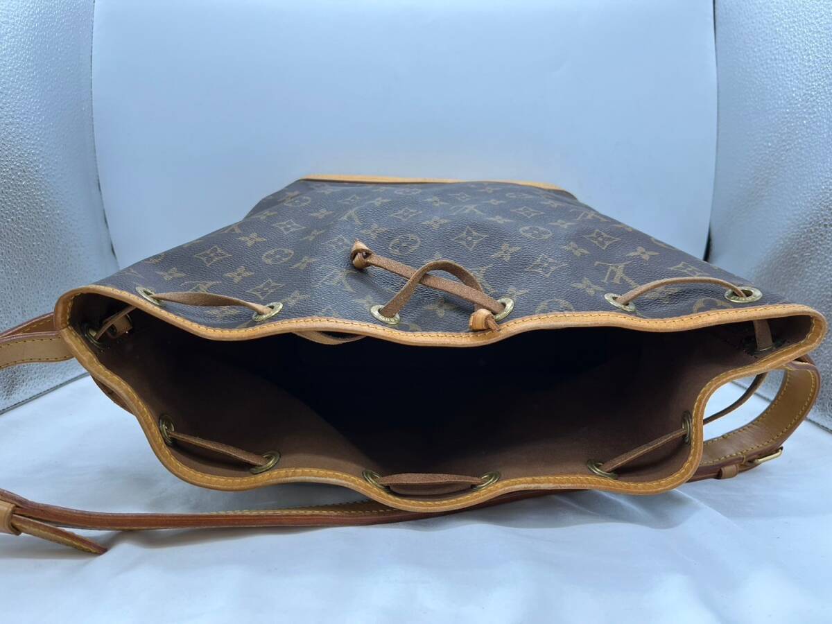 sk7554100/美品 LOUIS VUITTON ルイヴィトン ノェ モノグラム 巾着型 ショルダーバッグ 肩掛け ブランドバッグ 大容量_画像6