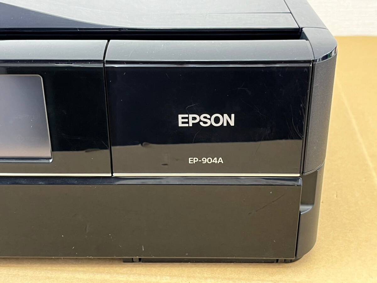 mi7566140/通電確認済 EPSON エプソン インクジェット複合機 EP-904A インクジェットプリンター 2011年製 カラリオ_画像10