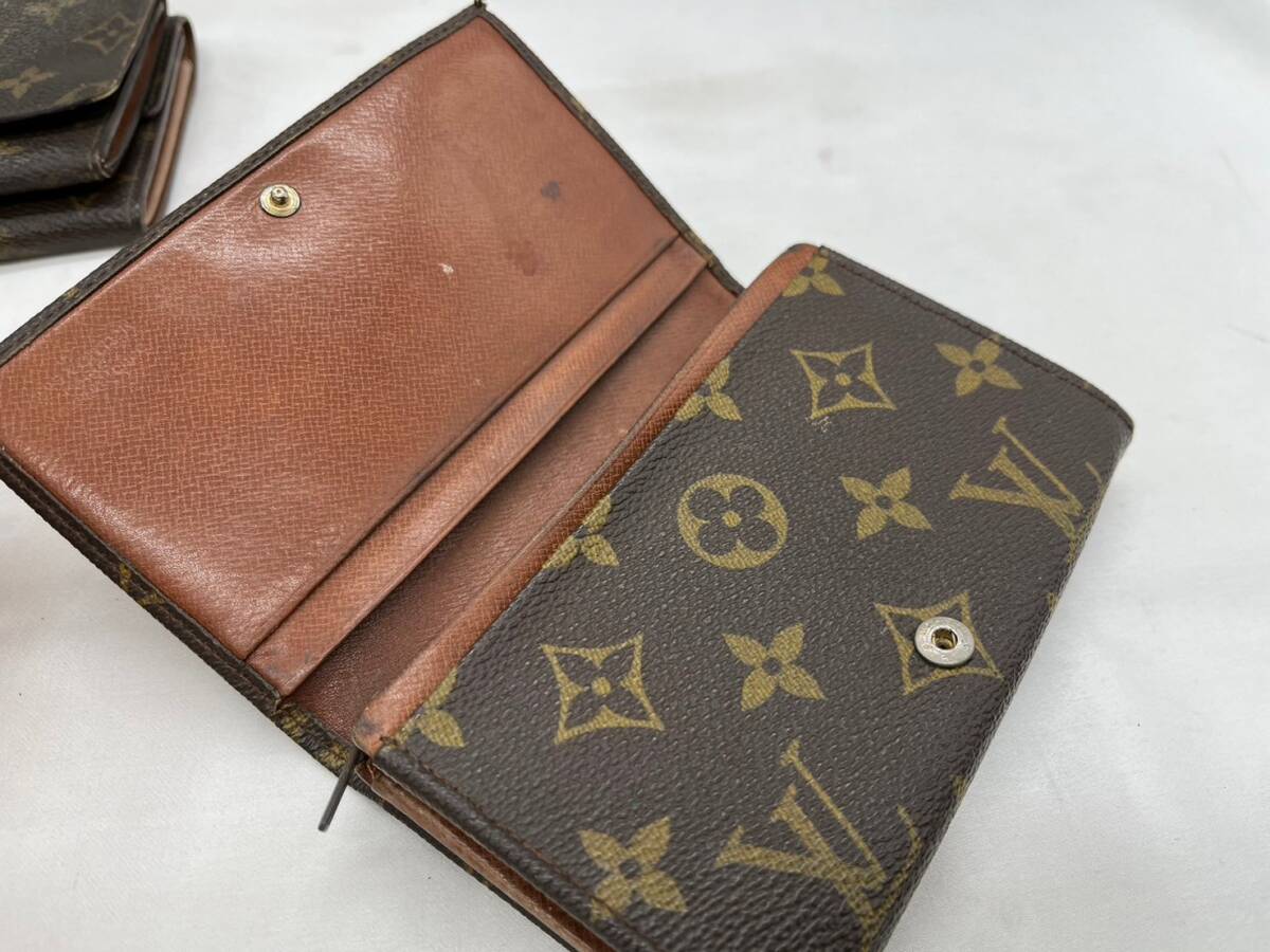 sk7538060/LOUIS VUITTON ルイヴィトン モノグラム 8点 財布 まとめて 長財布 小銭入れ 札入れ 小物 ブランド セット売り お得_画像6