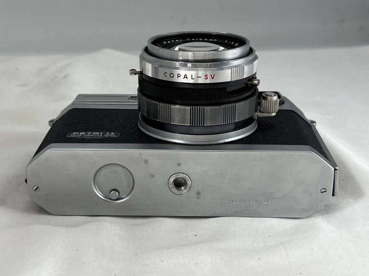 wk8839060/動品 PETRI ペトリ 2.8 COLER CORRECTED SUPER フィルムカメラ f=4.5cm 1:1:9 中古の画像7