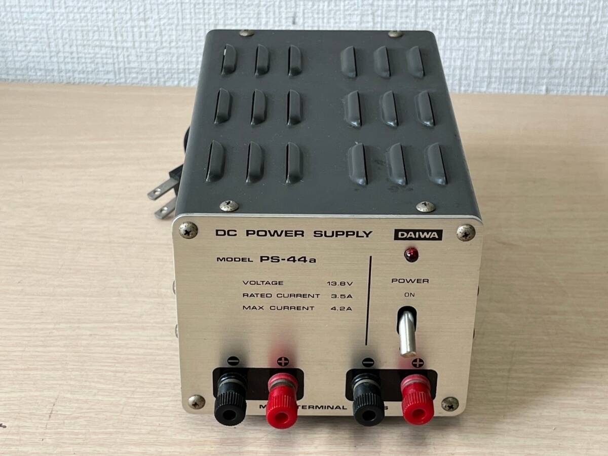 ma8859060/DAIWA ダイワ ps-44a 動作確認済 DC POWER SUPPLY アマチュア無線の画像1