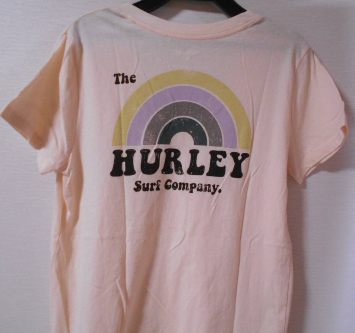 ハーレー 薄ピンク 半袖Tシャツ S ☆彡 未使用新品 ハーレイ hurley_画像7