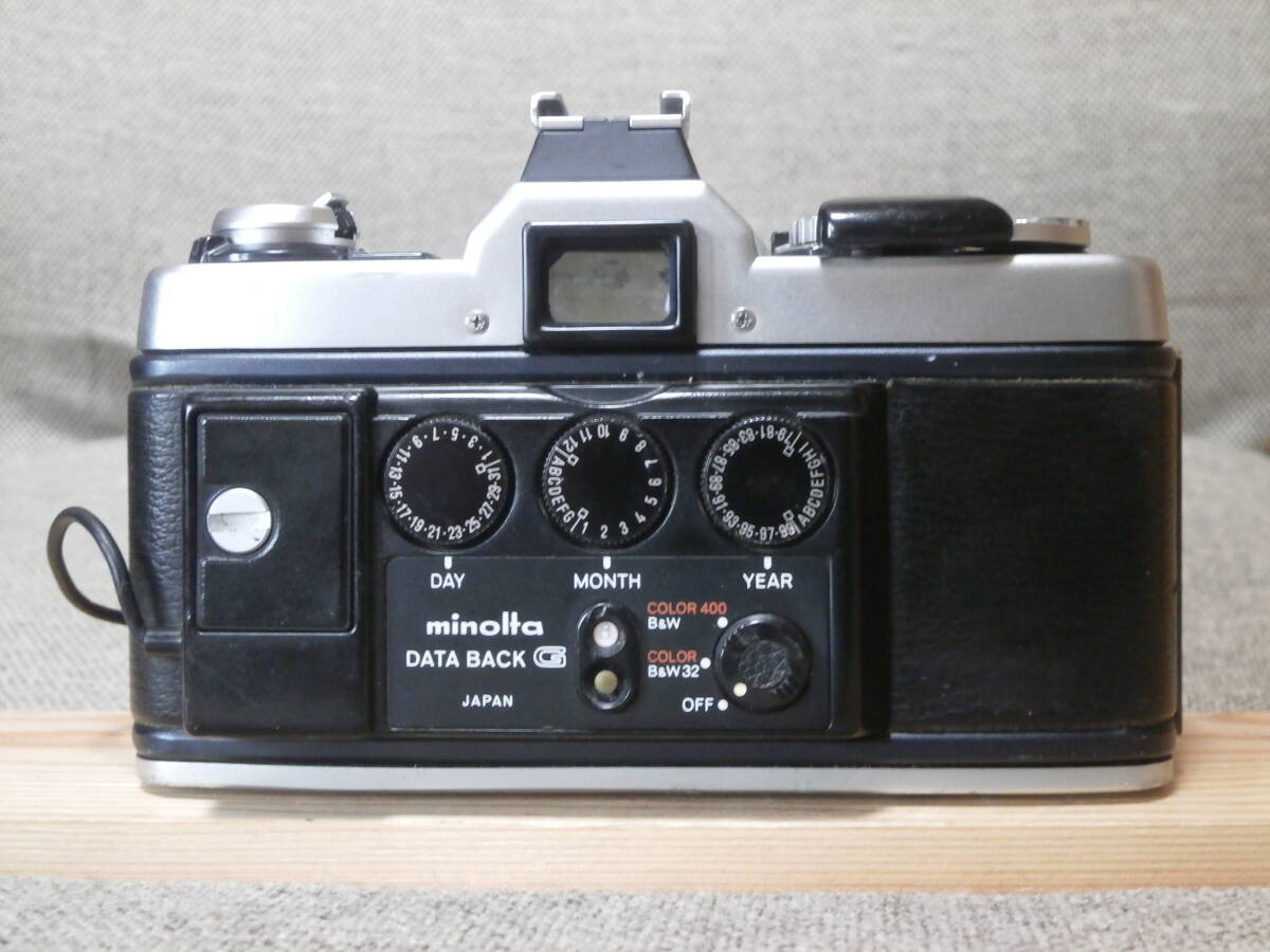 minolta XG・E MD 50mm 1:1.7 レンズ付き 動作確認済みの画像4
