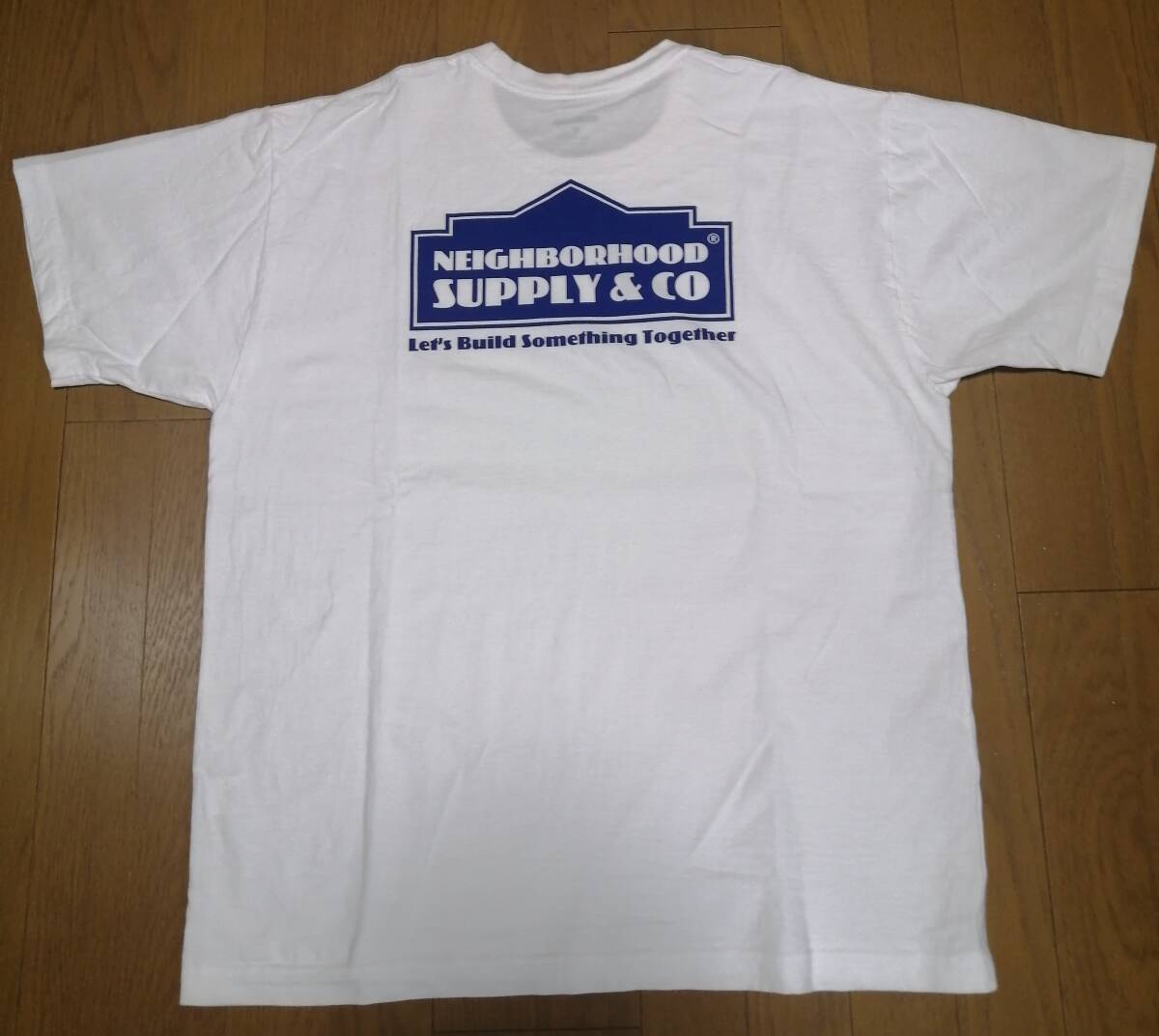 [ used ]NEIGHBORHOOD NH TEE-9 SS.CO - 22AW T-shirt WHITE M size 