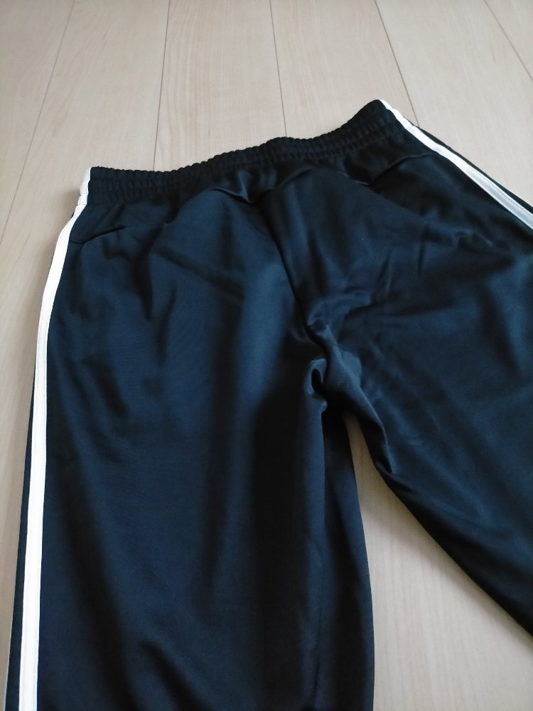  прекрасный товар adidas ESSENTIALS 3-STRIPES TRACK SUIT Adidas Esse n автомобиль ruz3 полоса -тактный Lux -tsuOT чёрный × белый * верх и низ выставить 