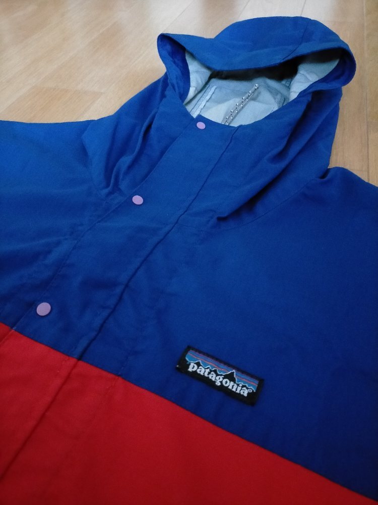 99年製 ビンテージ patagonia PNEUMATIC PULLOVER パタゴニア ニューマティックプルオーバー M 83113 ★アノラックパーカアウトドア古着_画像3