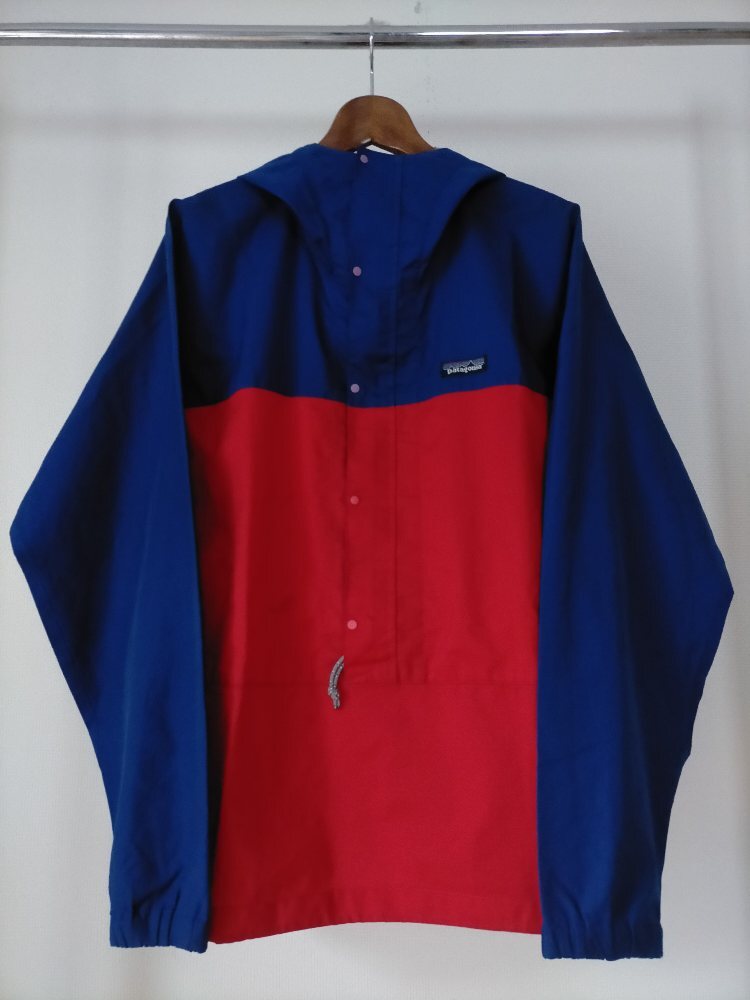 99年製 ビンテージ patagonia PNEUMATIC PULLOVER パタゴニア ニューマティックプルオーバー M 83113 ★アノラックパーカアウトドア古着_画像1