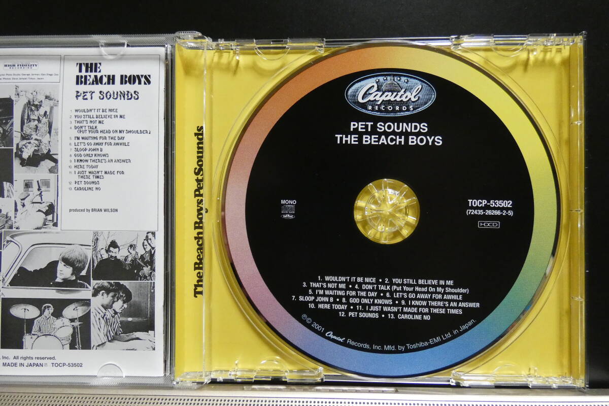 高音質化処理済みCD Hyper Disc ペット・サウンズ / ザ・ビーチ・ボーイズ PET SOUNDS / THE BEACH BOYS USED _画像3