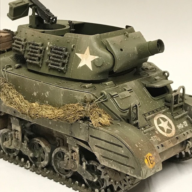 【完成品】1/35 アメリカ M8自走榴弾砲(ヨーロッパ戦線)の画像1