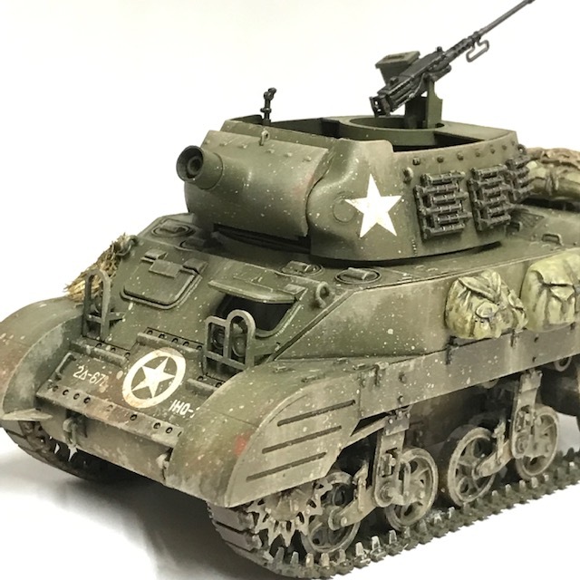 【完成品】1/35 アメリカ M8自走榴弾砲(ヨーロッパ戦線)の画像2