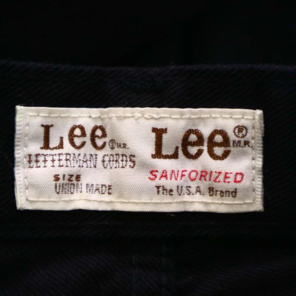 Lee リー LETTERMAN CORDS レターマンコーズ 復刻 40102 ブーツカット デニム パンツ ジーンズ Sz.30 メンズ 日本製 I4B00623_3#Rの画像9