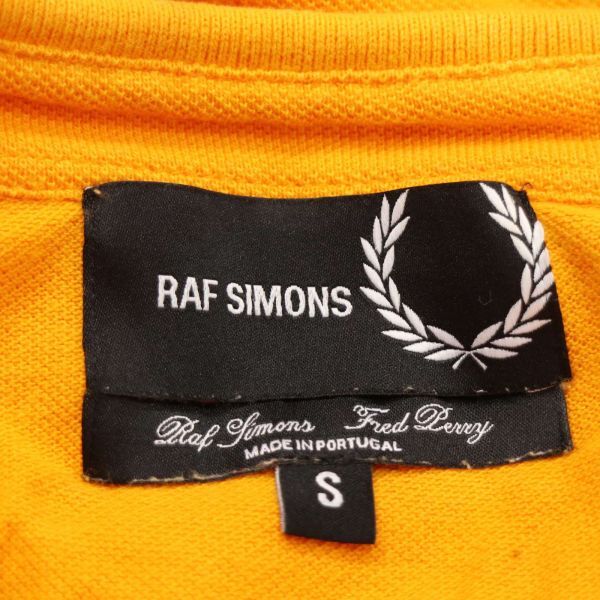 RAF SIMONS × FRED PERRY Raf Simons × Fred Perry весна лето Logo вышивка * короткий рукав олень. . рубашка-поло Sz.S мужской I4T01267_4#A