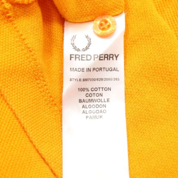 RAF SIMONS × FRED PERRY Raf Simons × Fred Perry весна лето Logo вышивка * короткий рукав олень. . рубашка-поло Sz.S мужской I4T01267_4#A