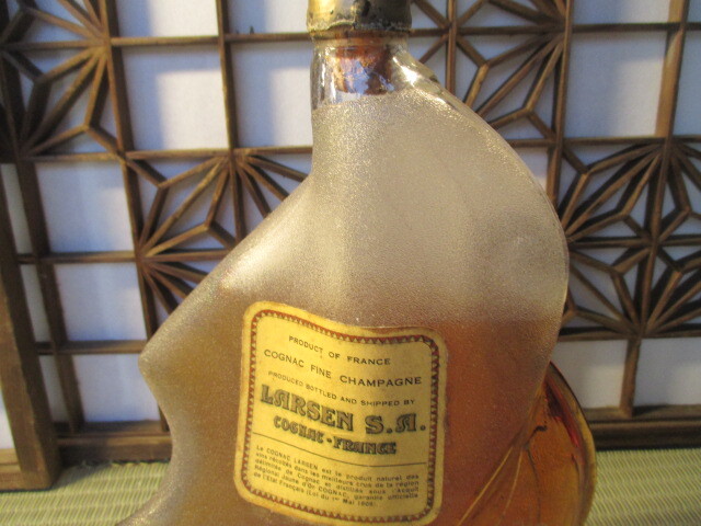 《和》未開栓 古酒  LARSEN S.A ラーセン シップボトル COGNAC コニャック ブランデーの画像4