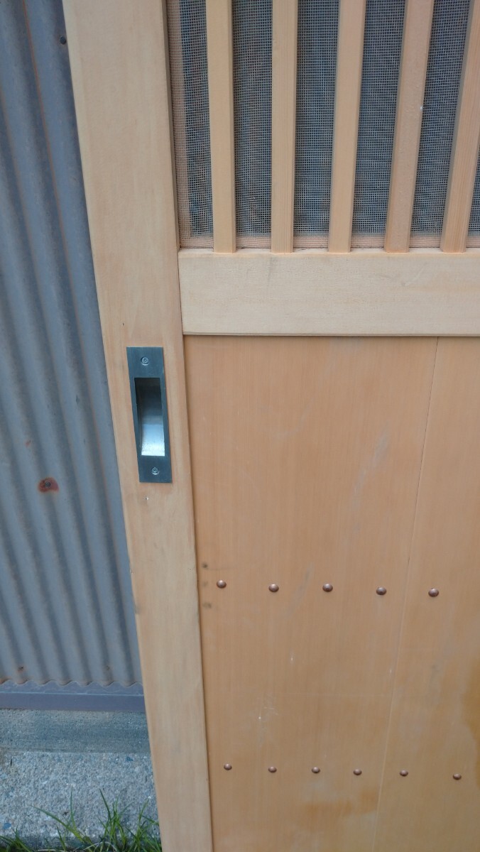 建具 引戸 アミノ戸 和風 天然木 引き戸の画像2