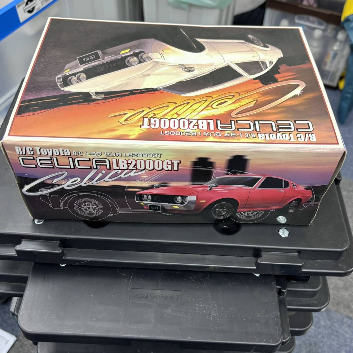 1000円スタート【中古品】TOYOTA CELICA LB2000GT イエロー 日本オート玩具 R/C ラジコンの画像8