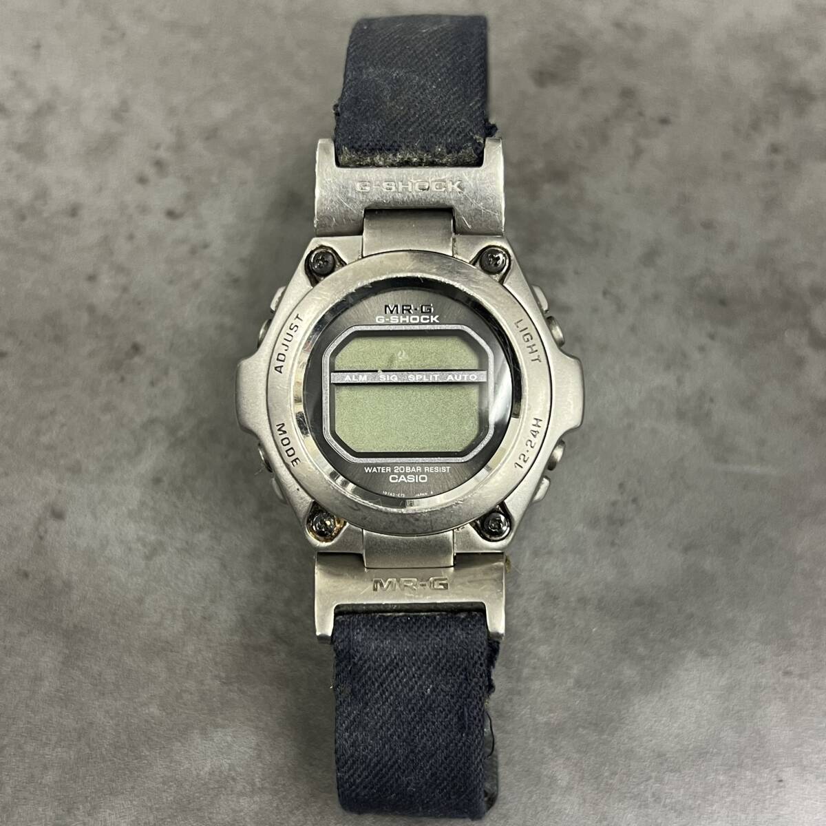 1000円スタート【動作未確認】CASIO カシオ G-SHOCK ジーショック MR-G MRG-100T クォーツ quartz メンズ 中古の画像1