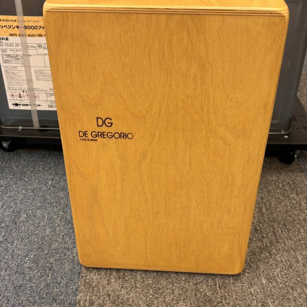 1000円スタート【中古品】DG DE GREGORIO CAJON カホン 楽器 Spain 打楽器の画像3