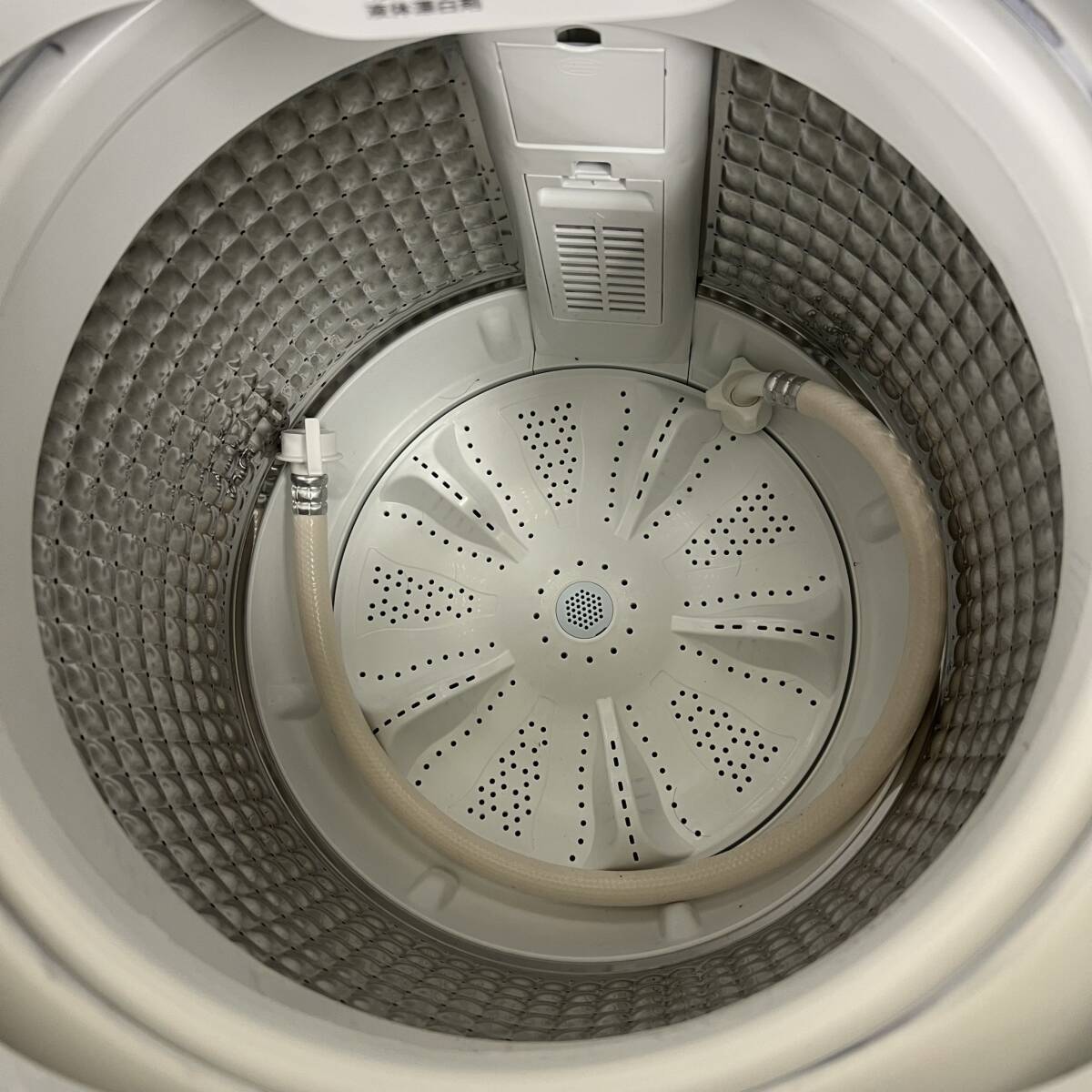 【稼動品】ELSONIC エルソニック 5.5kg EHX55DD 全自動洗濯機 生活家電 中古の画像4