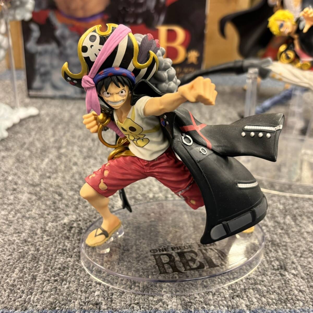 1000円スタート【中古品】ONE PIECE FILM RED 一番くじ フィギュア ルフィ エネル サンジ ロー シャンクスの画像3