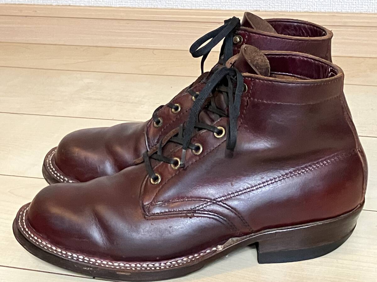 【シューツリー&オイル付】white's ホワイツ ブーツ クロムエクセル バーガンディ セミドレス / RRL WESCO ALDEN REDWING ホーウィン_画像4