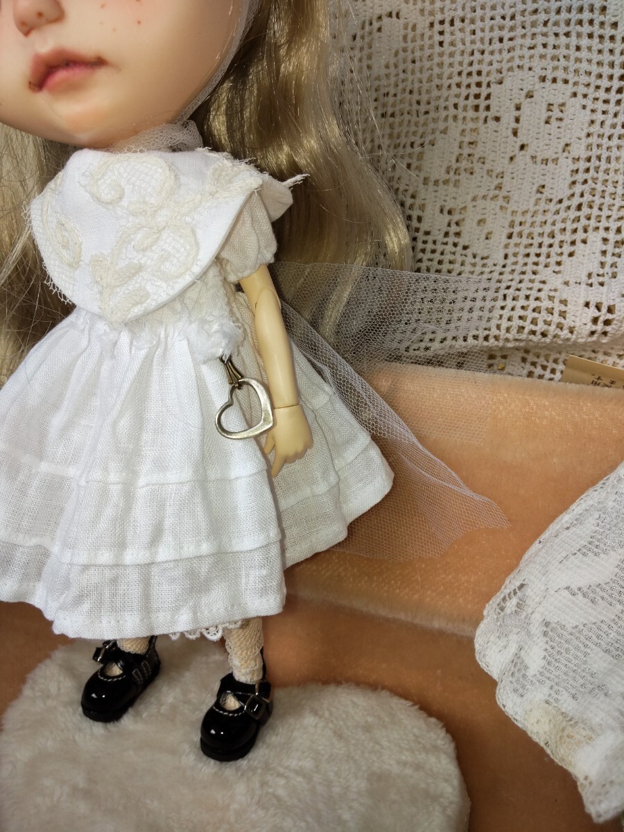 ☆…ブライスお洋服…うさミミヘッドドレス…ワンピーセット…handmade…☆の画像4