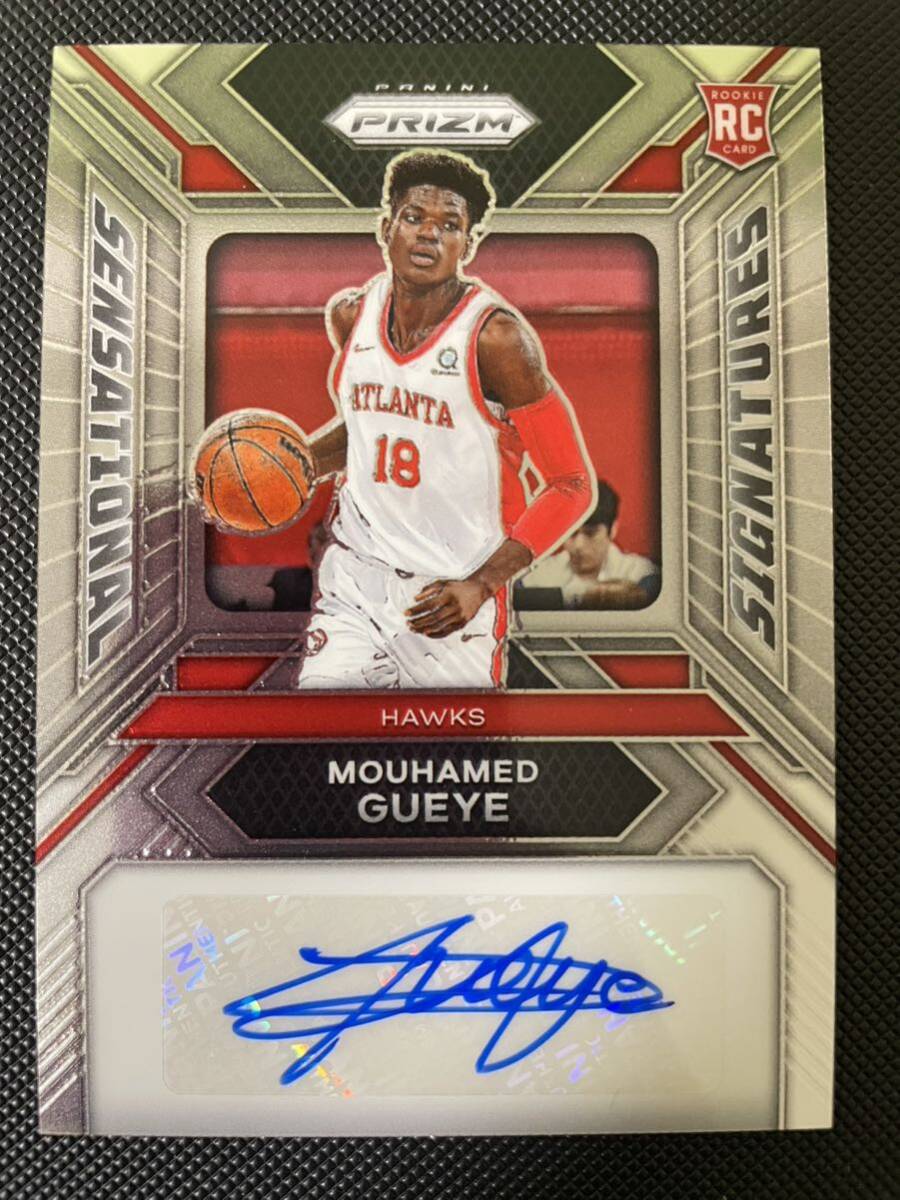 2023-24 Panini prizm sensational signatures mouhamed gueye RC 直筆 サインカード NBAカード 大活躍！の画像1