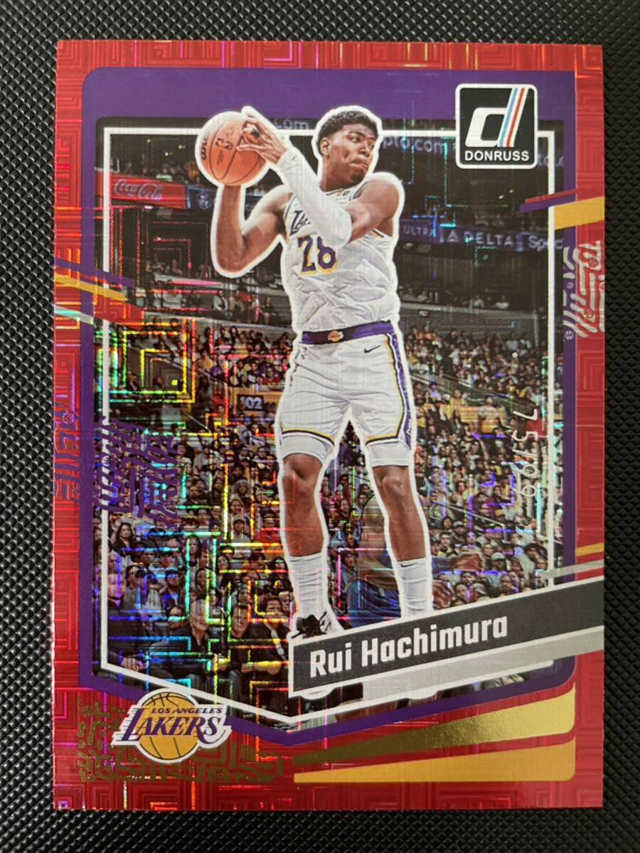 99枚限定 2023-24 Panini donruss rui hachimura mojo パラレル NBAカード 八村塁 レイカーズの画像1