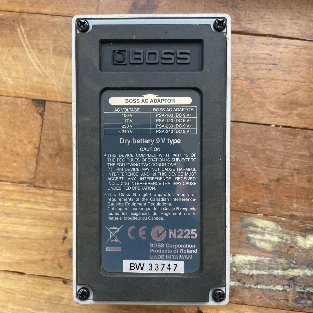 ●yA#139 動作品 BOSS LegendSeries FBM-1 Bassman ボス ベース用 エフェクター の画像2