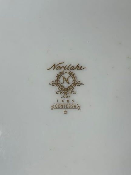 ゼyB#55 ノリタケ プレート 花柄 Noritake 2枚 お皿 洋食器 長期保管品 現状品