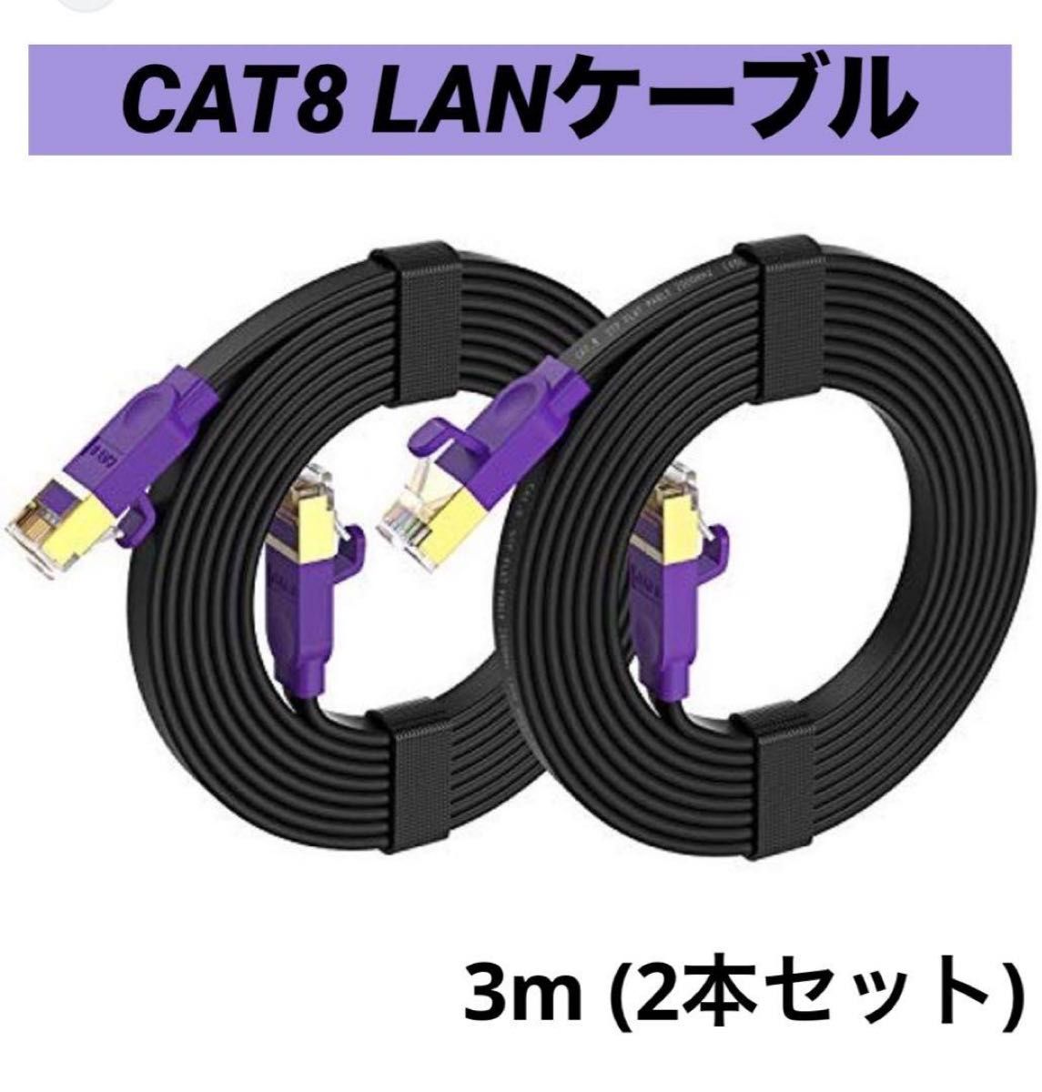 CAT8 LANケーブル 40Gbps/2000MHz 超高速カテゴリー8