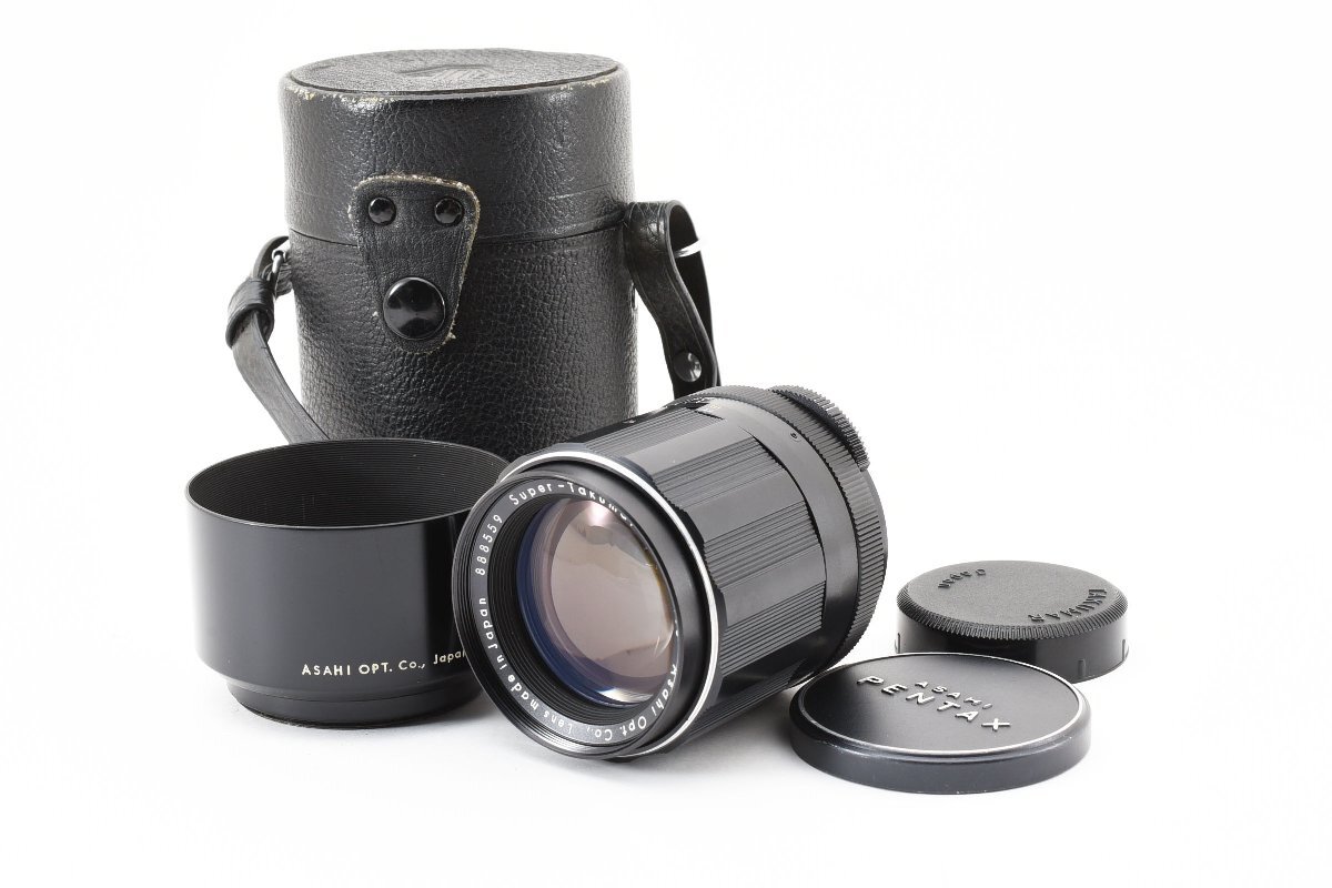 【美品】ペンタックス PENTAX Super Takumar 105mm F/2.8 高級 単焦点レンズ M42マウント 試写・動作確認済み！2109486