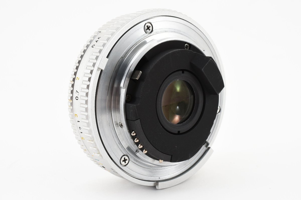 【美品】ニコン Nikon Ai-s Nikkor 45mm f/2.8 P 高級 パンケーキレンズ 単焦点レンズ Fマウント 試写・動作確認済み！2109483の画像8