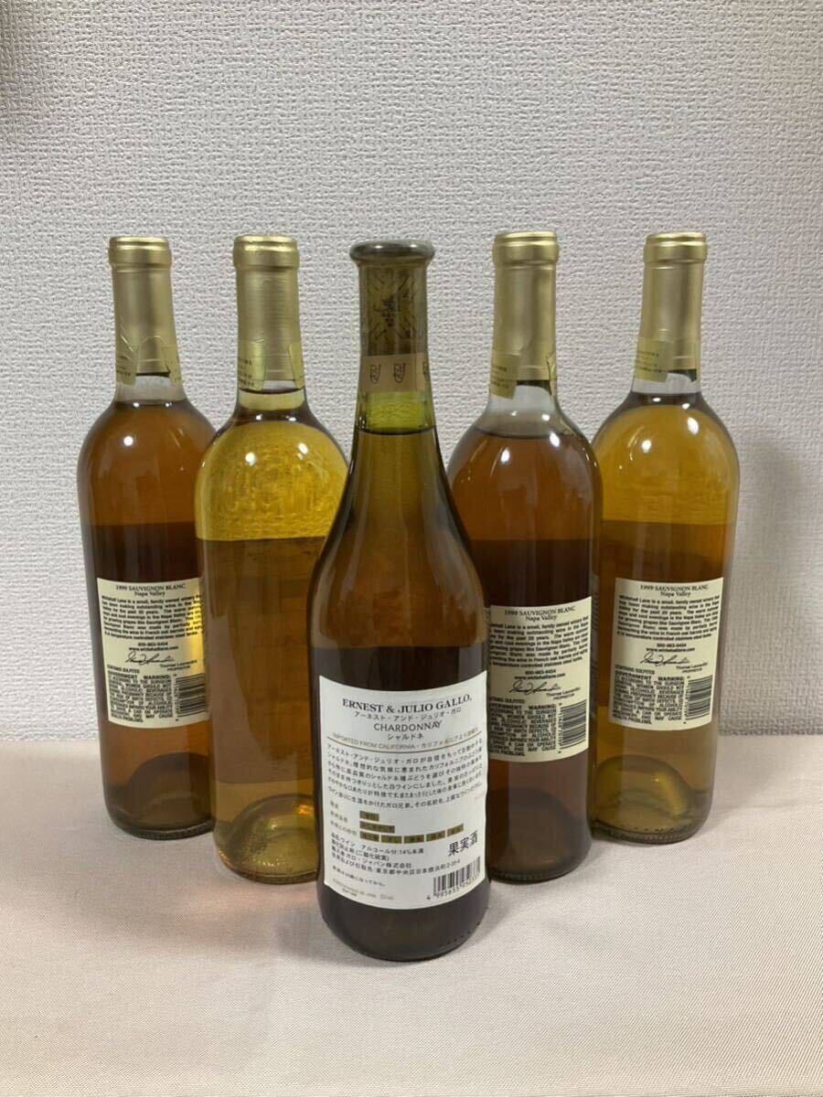 古酒超レア！【26年熟成含】世界の白ワイン【カリフォルニア】5本まとめて送料無料！の画像7