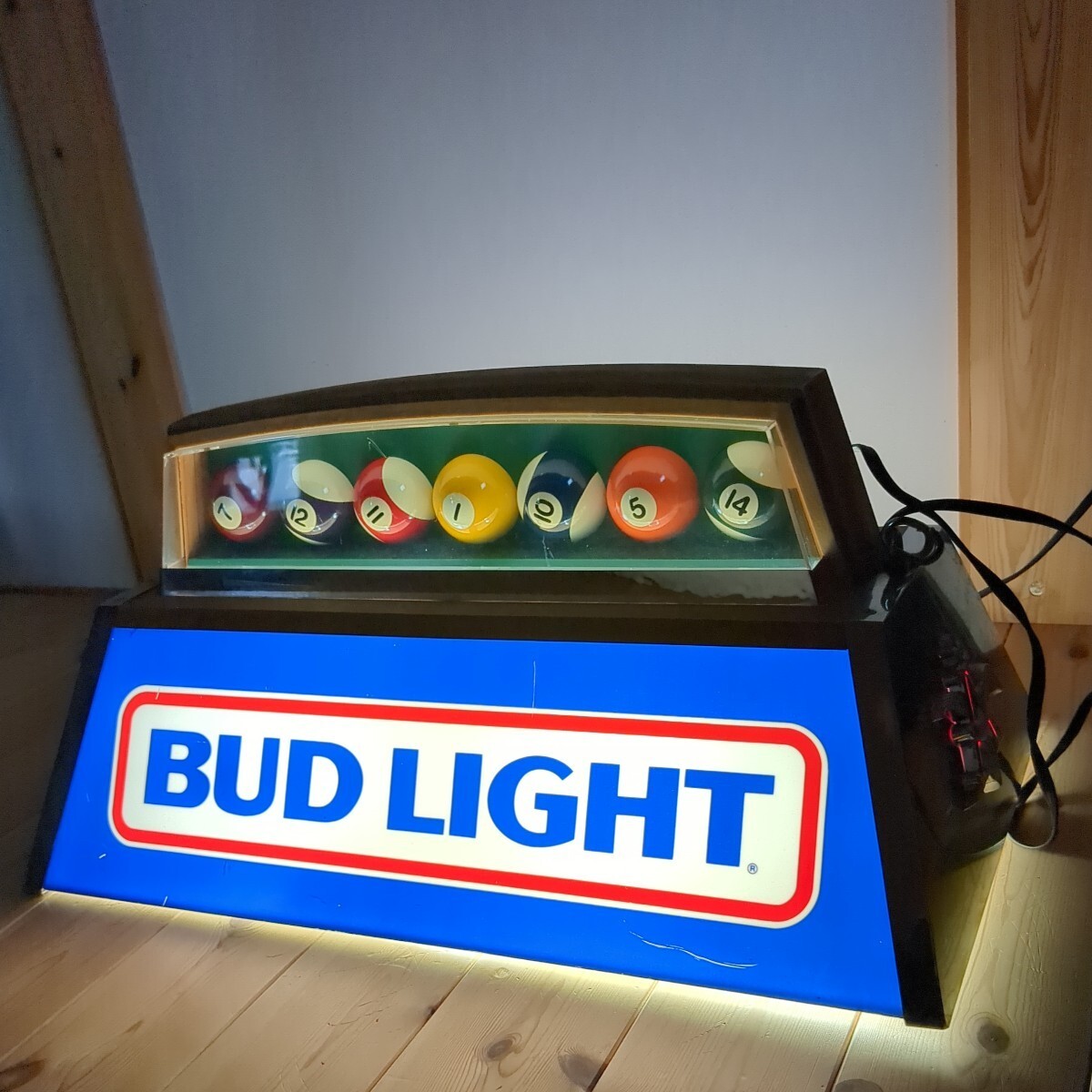 BUDLIGHTバドライトヴィンテージビリヤードテーブルライト 1980s 激レアの画像1