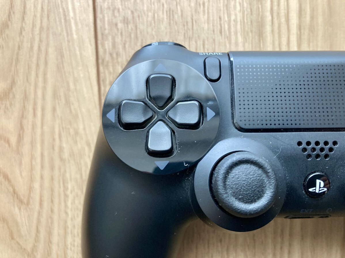 【ジャンク】Playstation4 ワイヤレスコントローラー DUALSHOCK4 ブラック SONY純正 CUH-ZCT1J PS4 プレイステーション デュアルショックの画像2