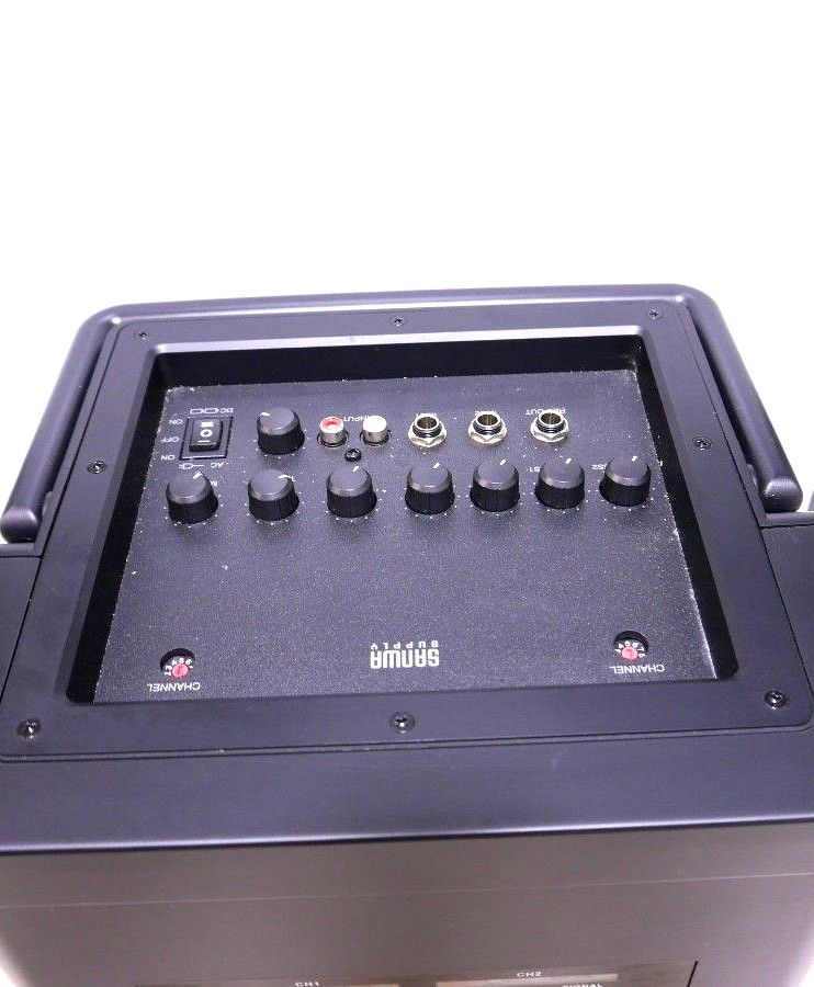 サンワサプライ ワイヤレス拡声器 400-SP066 ワイヤレスマイク2本 収納バック付き