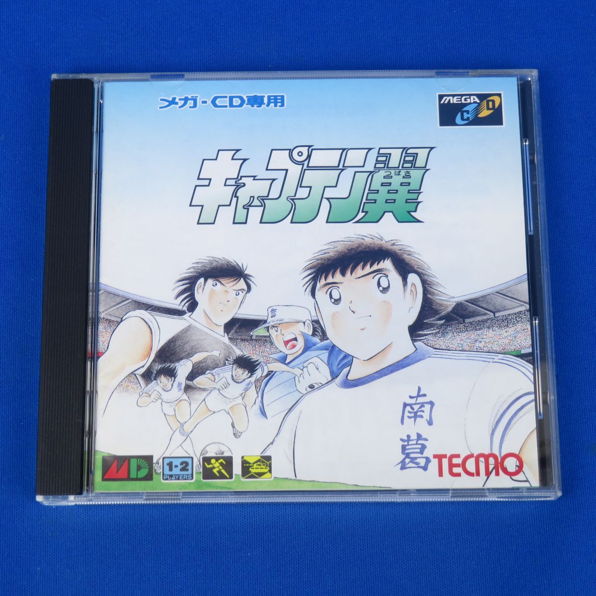 ゆK6877●【《MD-CD》レア・美品・動作OK★キャプテン翼 ※ケース・説明書付き】TECMO(テクモ) メガドライブ メガ・CDの画像1