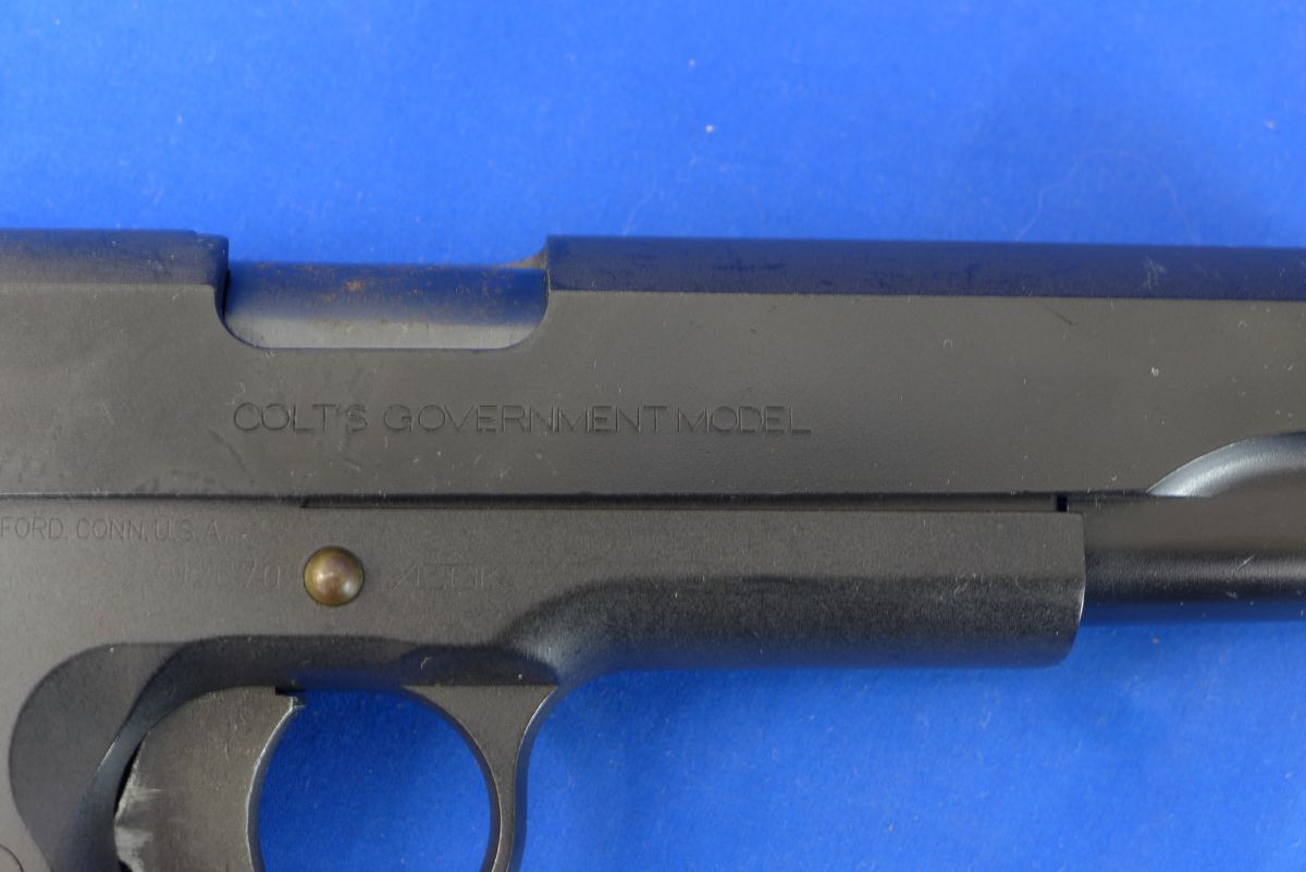 佐S7598●ジャンク GOVERNMENT COLT MK IV SERIES'80 コルトガバメント MFG ASGK ガスガン ウエスタンアームズ コルトガバメント_画像3