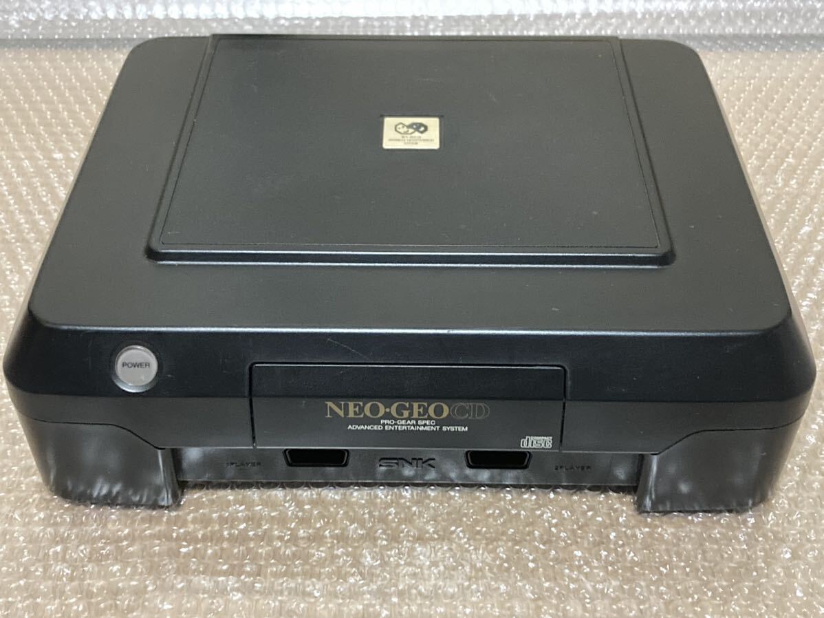 【SNK】NEOGEO CD ネオジオCD フロントローディング 本体＋コントローラー×2＋箱説