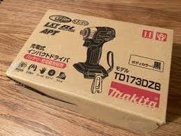 新品未開封 TD173D 充電式インパクトドライバ マキタ makita 18V 電動工具 インパクトドライバ 黒 td173dz _画像1