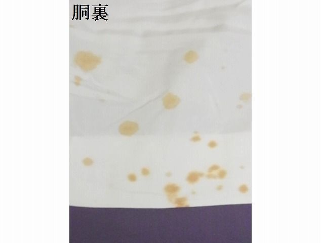 平和屋-こころ店■上質な色無地　紫苑色　正絹　逸品　未使用　AAAD0904cy_画像6