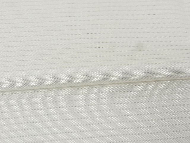 平和屋川間店■夏物　長襦袢　絽　白色　正絹　逸品　A-ck4389_画像5