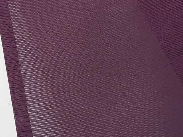 平和屋川間店■夏物　色無地　絽　似せ紫色　洗える着物　az4415_画像7