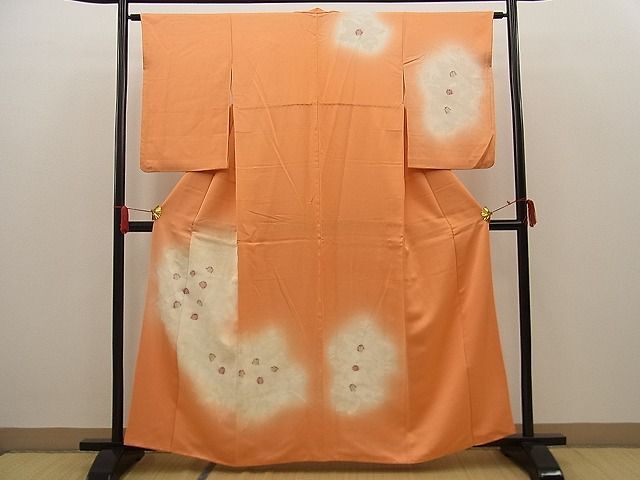 平和屋川間店■訪問着　花尽くし　暈し染め　金彩　逸品　n-ne1513_画像1