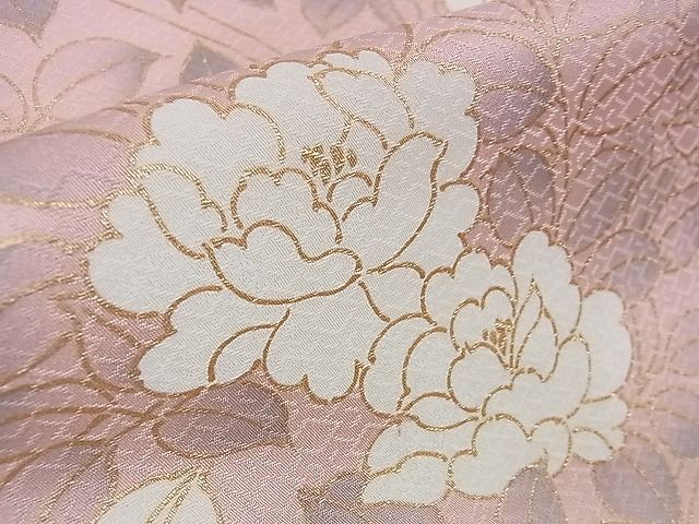 平和屋2■付下げ 草花文 金彩 逸品 DAAB9156eeeの画像7