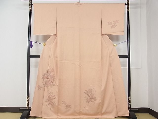 平和屋1■訪問着 総刺繍 スワトウ相良刺繍 束ね熨斗花文 逸品 未使用 CAAC7729rvの画像1