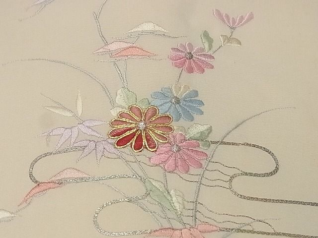 平和屋-こころ店■羽織 まとめて 50点 乱菊 花柄 友禅 手描き 駒刺繍 金銀糸 など 着用可能多数 未使用品あり すべて正絹 hi1397_画像5